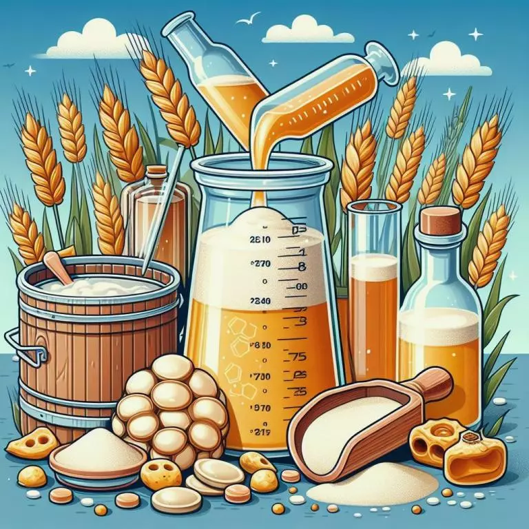 Ферменты для самогоноварения, приготовление ХОС и ГОС браги из пшеницы:  Дозировка различных ферментов