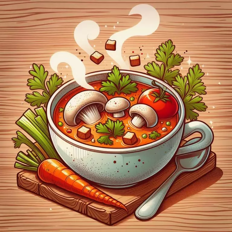 Грибной суп: Рецепт грибного супа с рисом