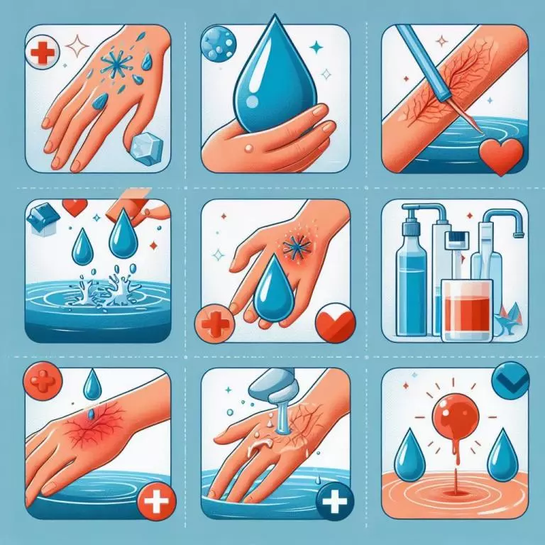 Как вода помогает заживлять раны и ссадины за 4 простых шага 💧: Шаг 1: Промойте рану под чистой проточной водой 🚿
