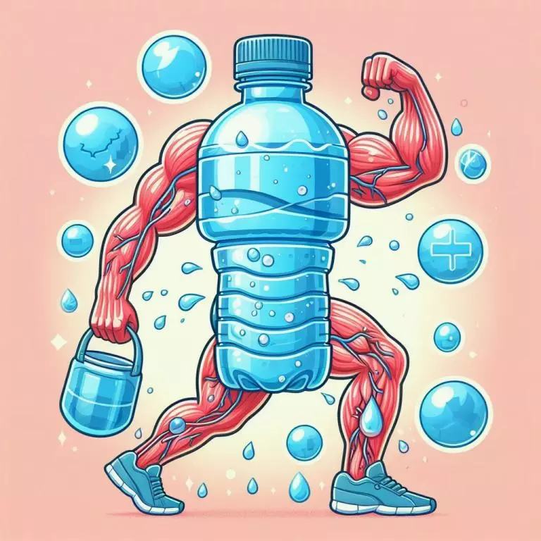 6 причин, почему вода 🚰 - ваш лучший друг в борьбе с отеками и избыточной жидкостью в организме 💦: 2. Вода 🚰 поддерживает оптимальный уровень гидратации и предотвращает обезвоживание 💧