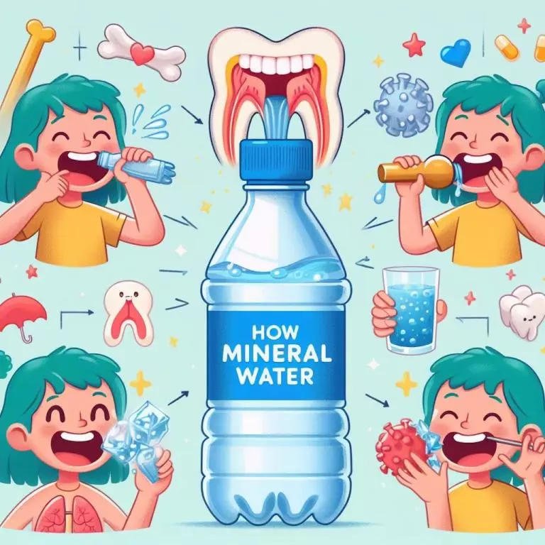 Как минеральная вода укрепляет ваш иммунитет, кости и зубы 🦷: Как минеральная вода укрепляет ваш иммунитет? 🛡️