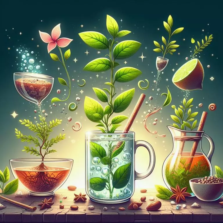 🍵 4 необычных напитка, которые улучшат здоровье и внешний вид ваших растений 🌱: 🍵 Зеленый чай 🌱