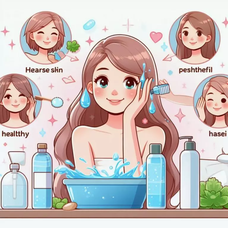 Как вода помогает сохранить молодость и здоровье кожи, волос и ногтей 🌟