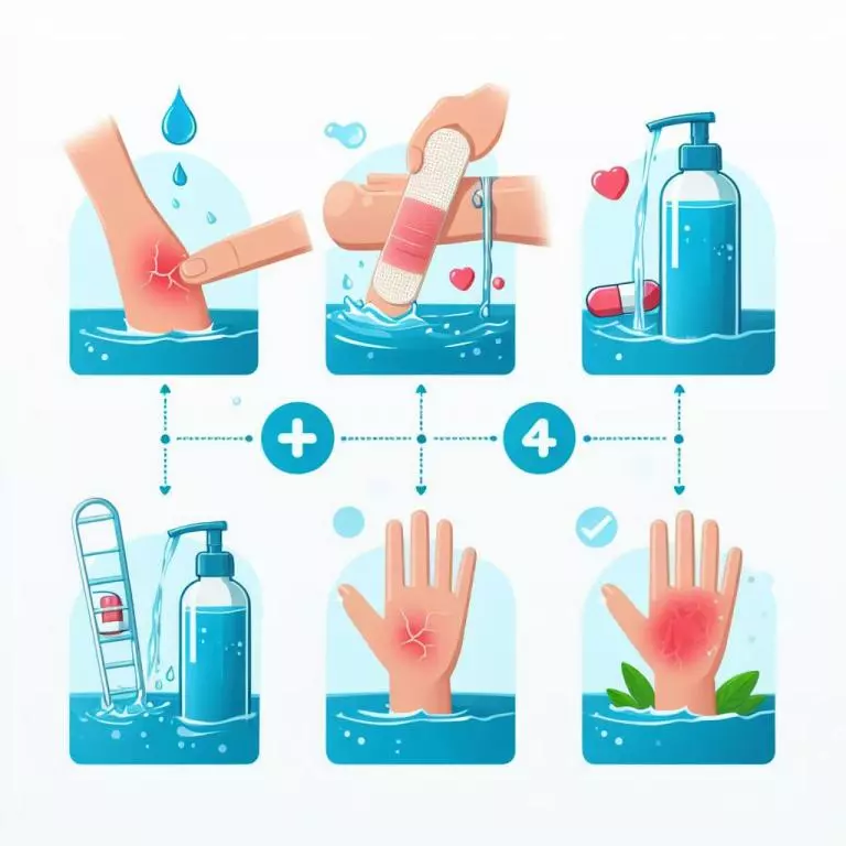 Как вода помогает заживлять раны и ссадины за 4 простых шага 💧: Шаг 3: Нанесите на рану влажный компресс или повязку с водой 💦