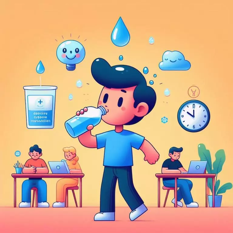 6 причин, почему ты должен пить больше воды для улучшения концентрации и творческого мышления 💧: 3. Вода снижает стресс и улучшает настроение 😊